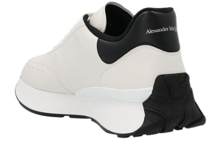 Alexander McQueen Sprint Runner Lace-Up Sneakers 'Beige White' 691342WIC959061 sold by KicksCrew product image thumbnail 2