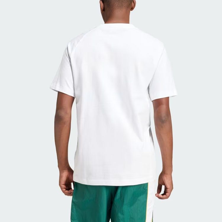 adidas originals Archive Tee 'White Green' IU0198 sold by KicksCrew product image thumbnail 3