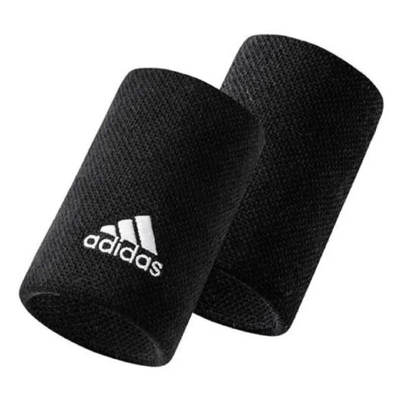 adidas Tennis Wristband Large 'Black' CF6278 sold by KicksCrew