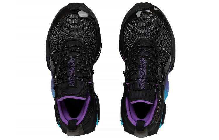 Li-Ning Countflow Wu Xing Xingshan 2.0 V2 'Black Blue' AGLS215-1 sold by KicksCrew product image thumbnail 3