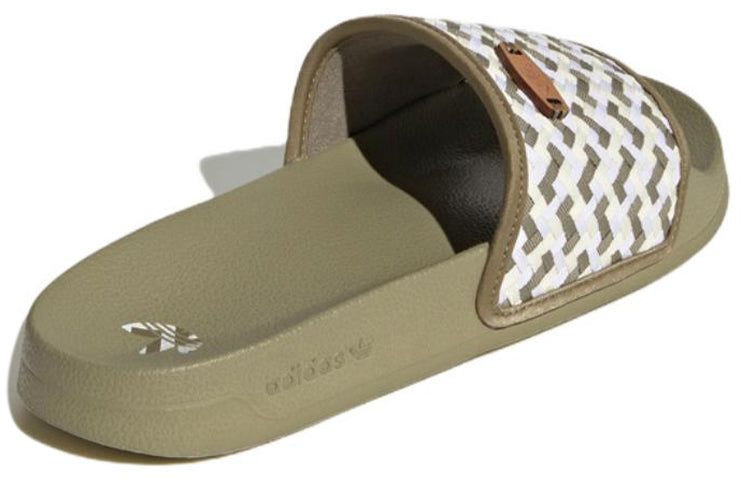 (WMNS) Adidas Originals Adilette Lite Slides 'Olive Strata White' FZ5592 sold by KicksCrew product image thumbnail 4