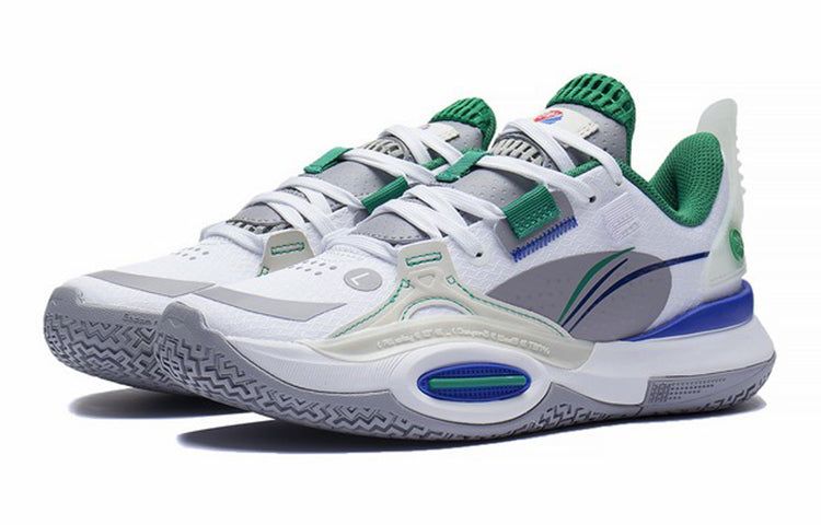 (GS) Li-Ning Wade All City 10 V1 'White Green' YKBS060-9 sold by KicksCrew product image thumbnail 3