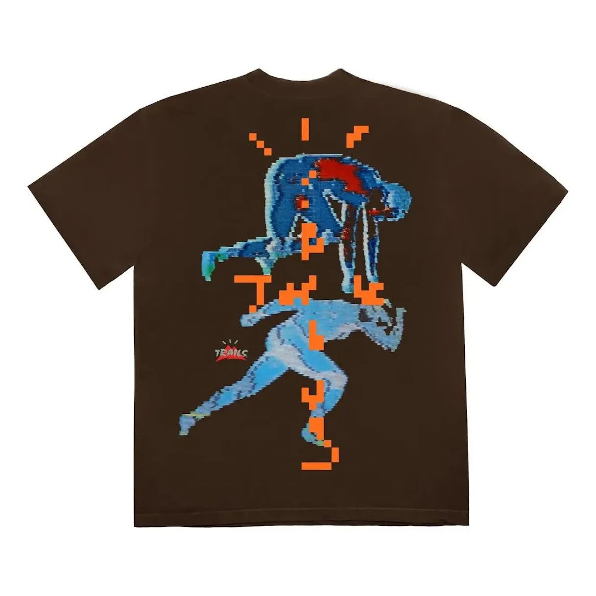 Travis Scott Digital T-shirt 'Brown' TC561 sold by KicksCrew product image thumbnail 2
