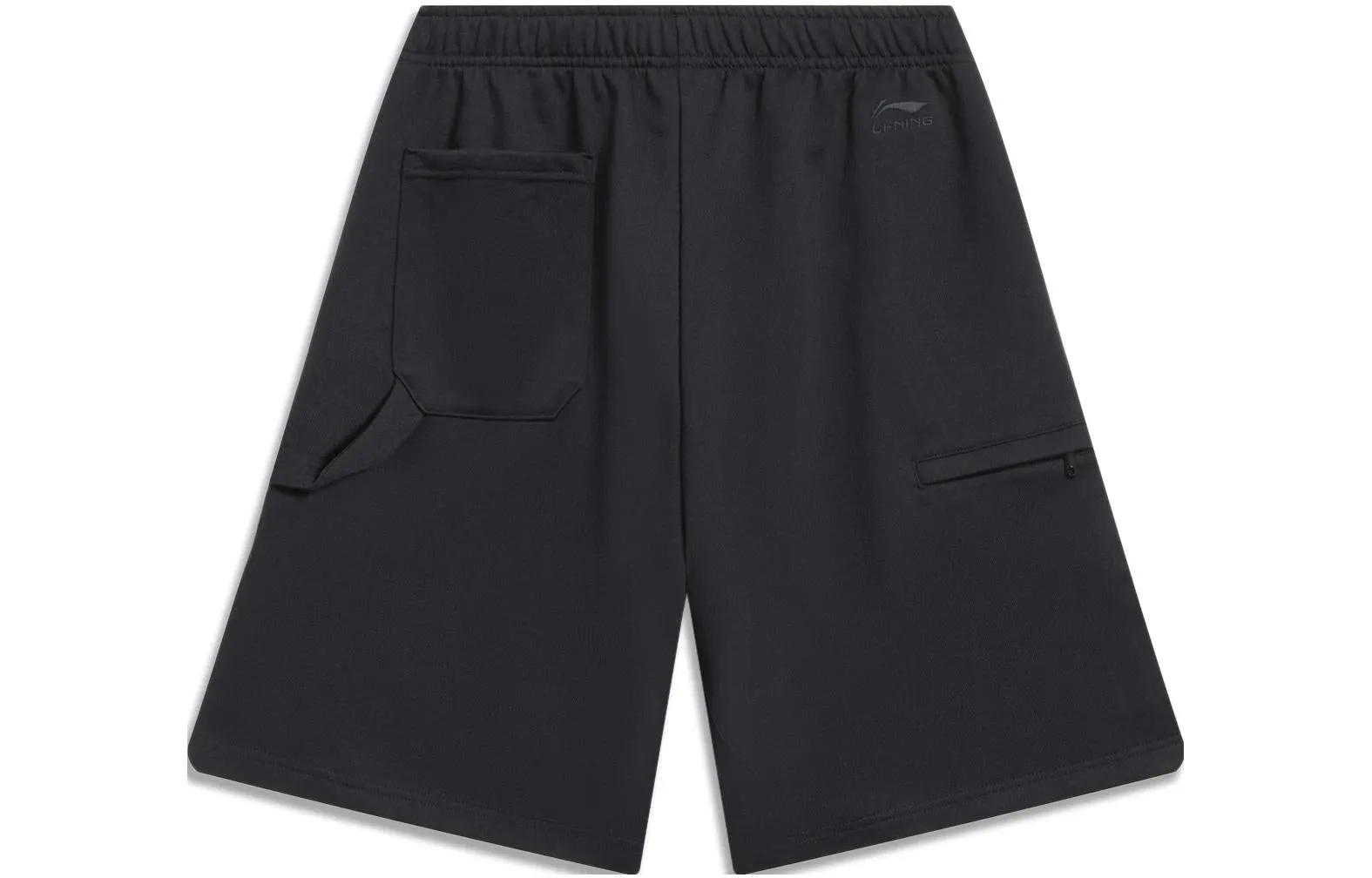 Li-Ning Logo Straight Short 'Black' AKST197-2 sold by KicksCrew product image thumbnail 2