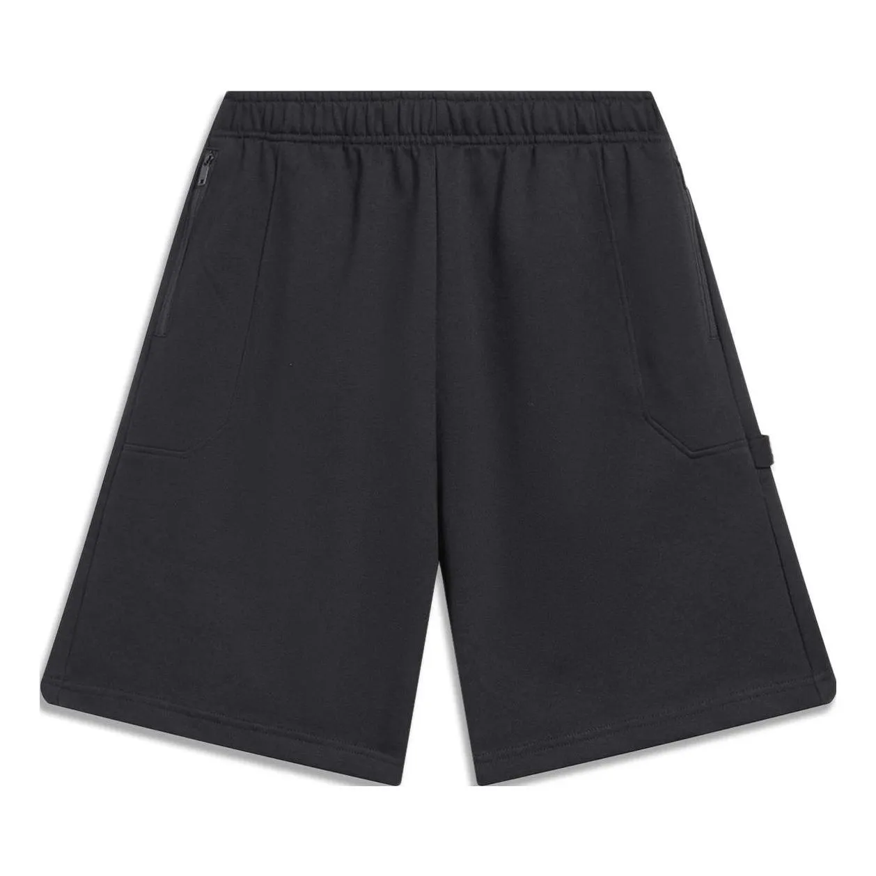 Li-Ning Logo Straight Short 'Black' AKST197-2 sold by KicksCrew