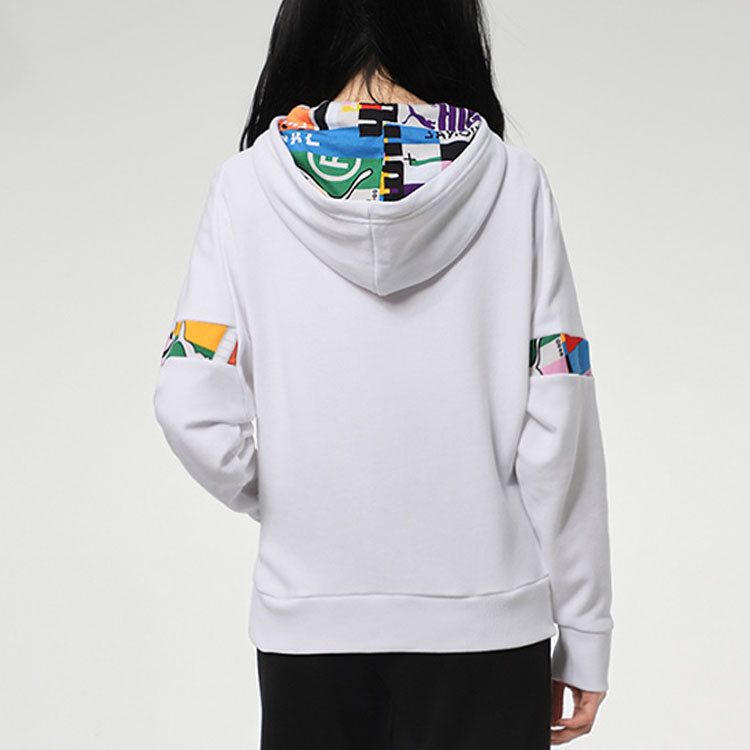 (WMNS) Puma International Hoodie 'White Black' 531351-02 sold by KicksCrew product image thumbnail 4