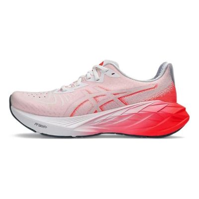 (WMNS) Asics Novablast 4 'White Sunrise Red' 1012B650-100 sold by KicksCrew