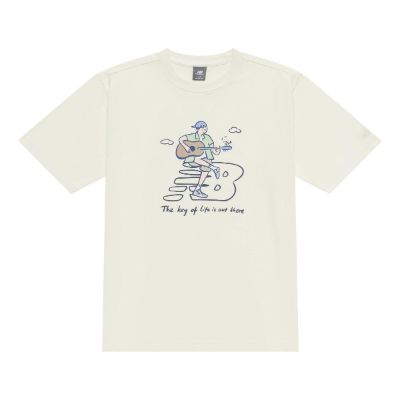 New Balance x PK Guitar Graphic T-Shirt 'Ivory' NEE26021-IV sold by KicksCrew