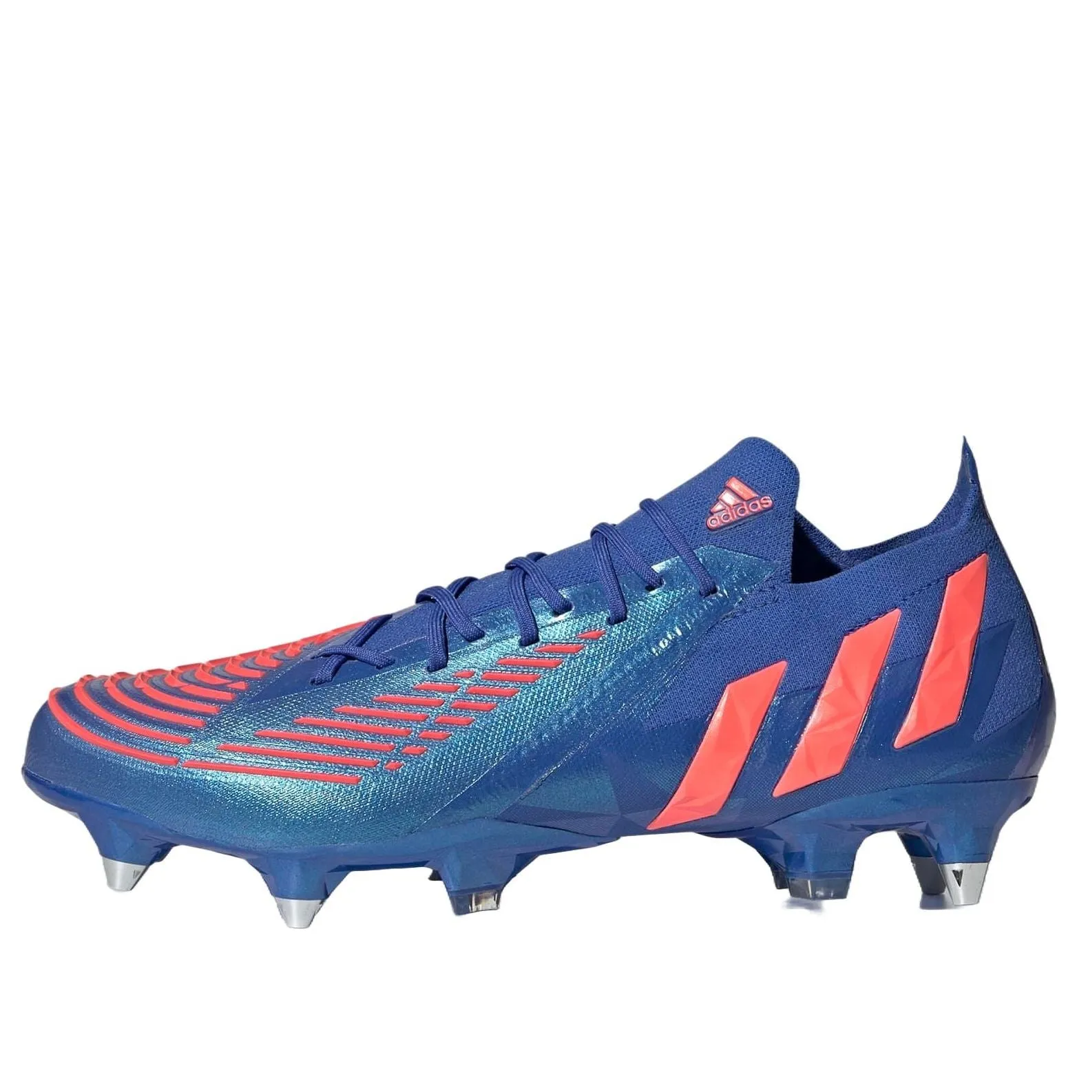 adidas Predator Edge.1 Low Soft Ground 'Hi-Res Blue Orange' H02973 sold by KicksCrew