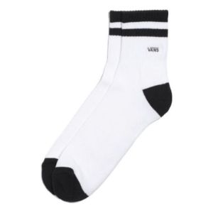 Vans Half Crew Socks 'White Black' VN0A3I3EYB2 sold by KicksCrew