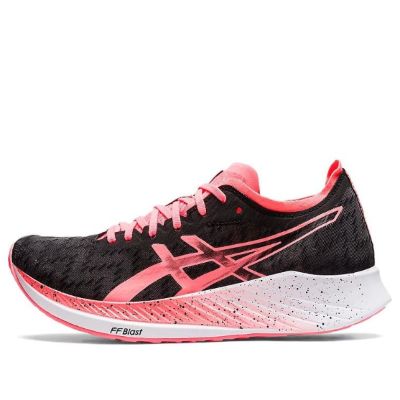 (WMNS) Asics Magic Speed 'Black Blazing Coral' 1012B265-001 sold by KicksCrew