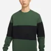 Nike Club+ French Terry Crewneck Sweatshirt 'Green Black' FB7849-323 sold by KicksCrew