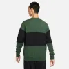 Nike Club+ French Terry Crewneck Sweatshirt 'Green Black' FB7849-323 sold by KicksCrew