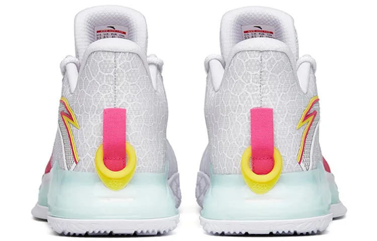 ANTA Light Crazy 1 Basketball Shoes 'White Pink' 112221607-1 sold by KicksCrew product image thumbnail 4