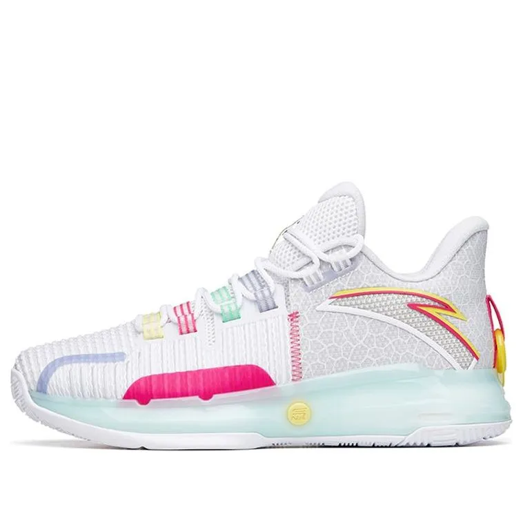 ANTA Light Crazy 1 Basketball Shoes 'White Pink' 112221607-1 sold by KicksCrew
