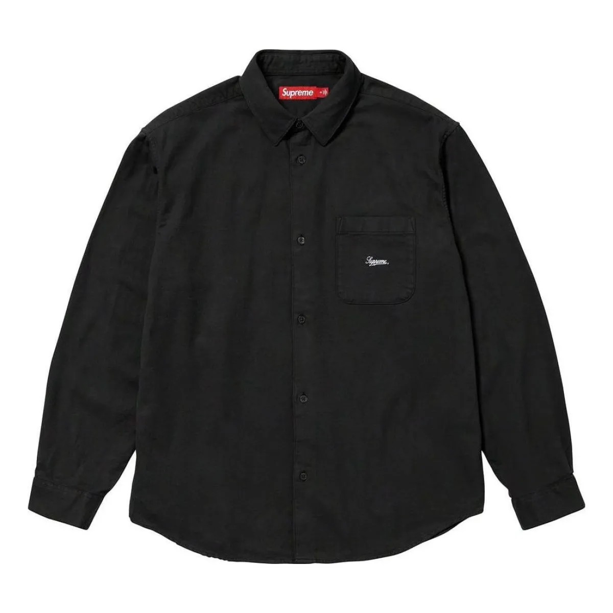 Supreme Flannel Pajama Shirt M Black Supreme Flannel Pajama Shirt