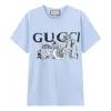 Gucci x HIGUCHI YUKO Short Sleeve T-Shirt 'Blue' 548334-XJDTM-4826 sold by KicksCrew