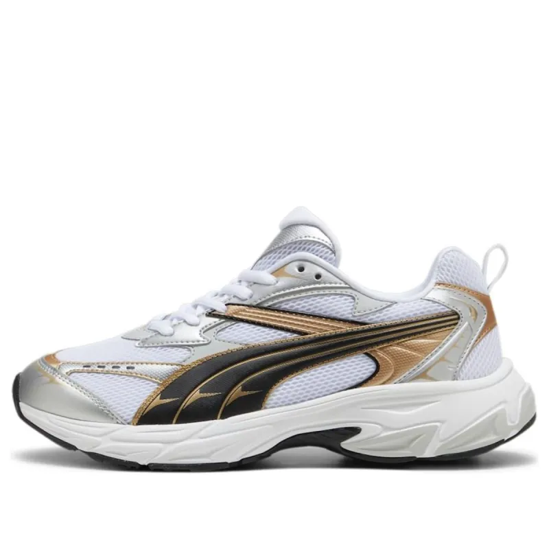 PUMA Morphic 'White Gold Silver' 392724-25 sold by KicksCrew