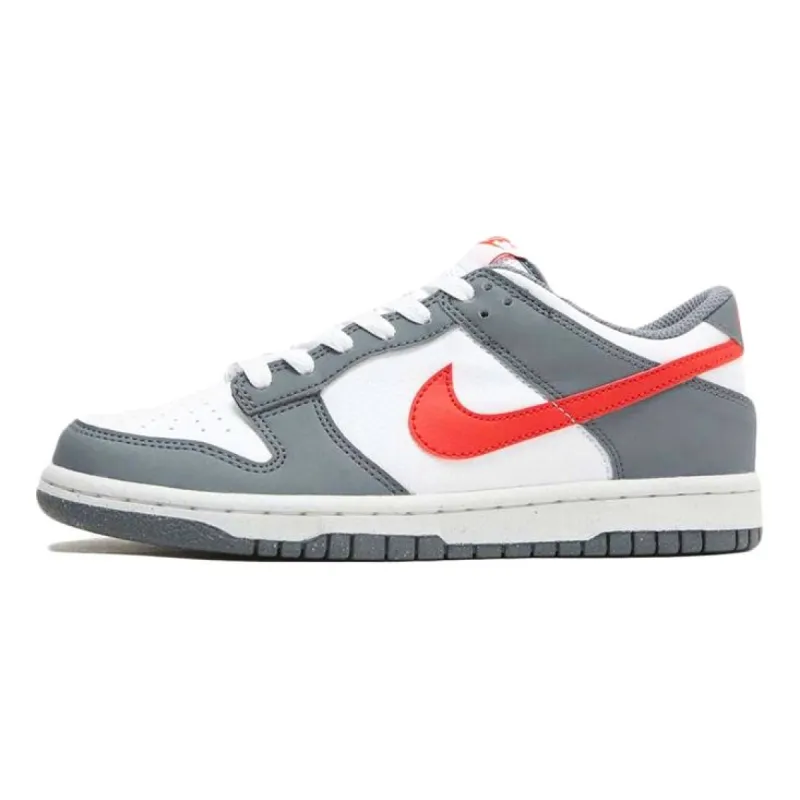 (GS) Nike Dunk Low Next Nature 'Smoke Grey Light Crimson' FB8038-001 sold by KicksCrew