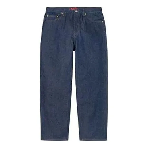 Supreme Baggy Jean Pants 'Navy' SUP-FW22-121 sold by KicksCrew