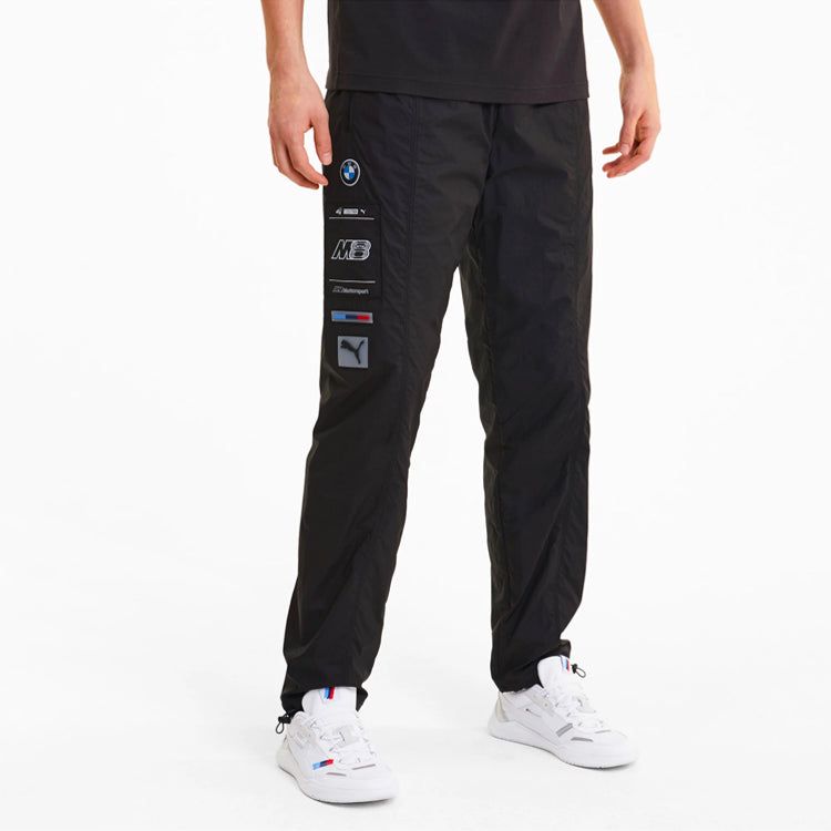 Puma x BMW Motorsport Street Pants 'Black White' 597970-01 sold by KicksCrew product image thumbnail 4