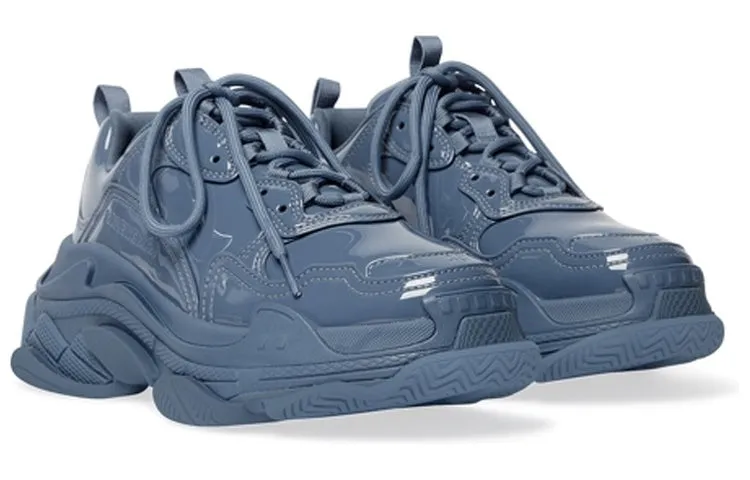 Balenciaga Triple S Sneakers 'Glossy Blue' 734954W2PAA4000 sold by KicksCrew product image thumbnail 3