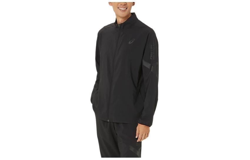 Asics A-I-M Cool Stretch Summer Woven Jacket 'Performance Black' 2031E542-001 sold by KicksCrew product image thumbnail 3