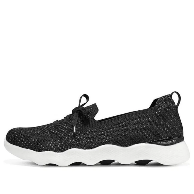 (WMNS) Skechers Massage Fit Lite 'Black' 137970-BKW sold by KicksCrew
