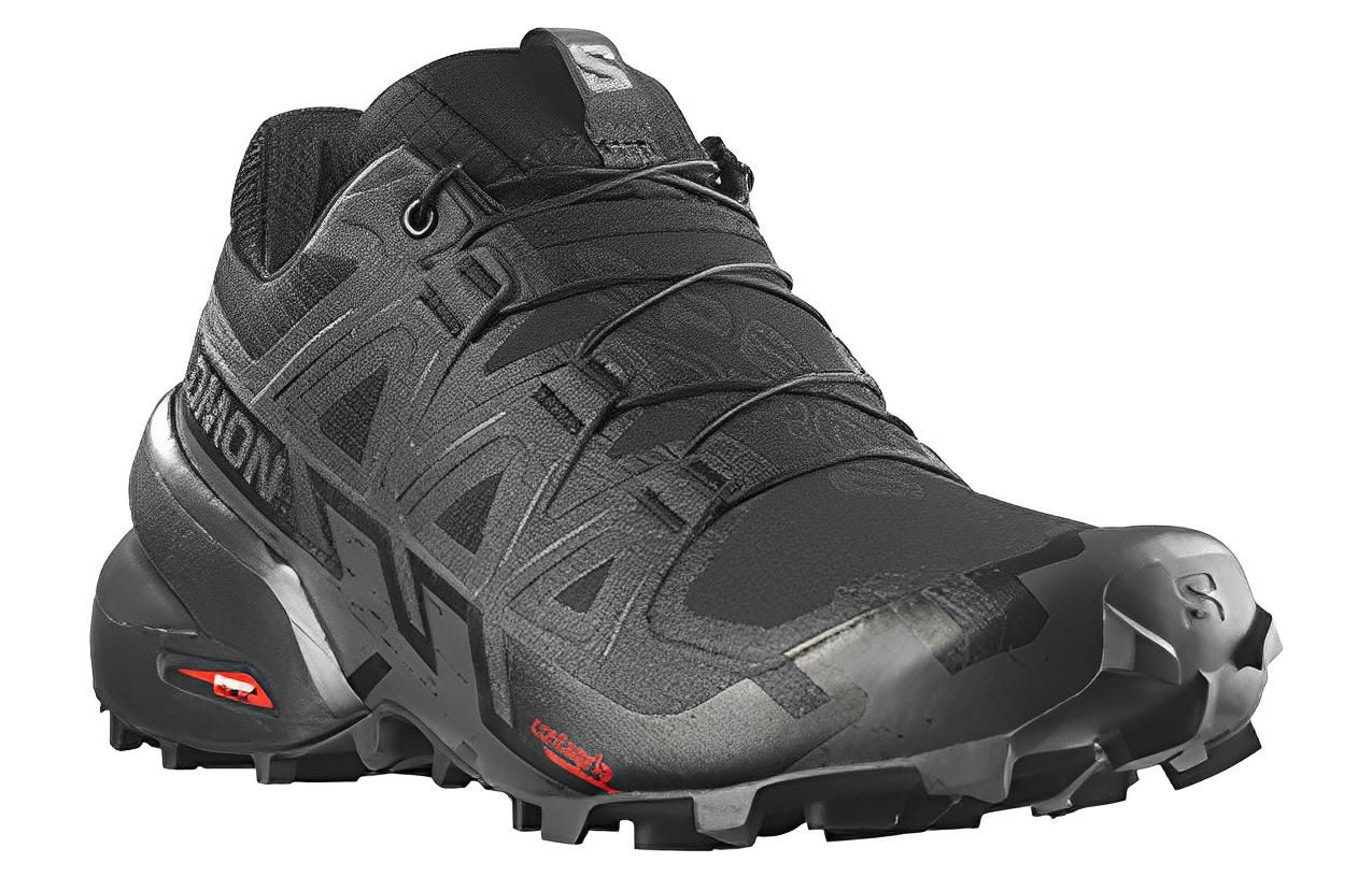 Salomon Speedcross 6 'Black Red' 417440 sold by KicksCrew product image thumbnail 2
