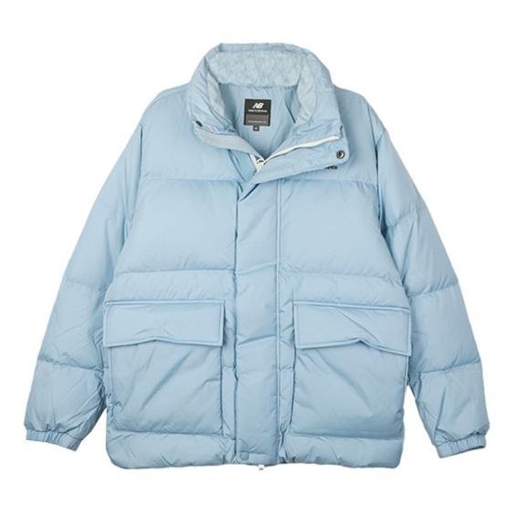 New Balance Essentials Puffer Jacket 'Blue' NPA4E013-GRB sold by KicksCrew
