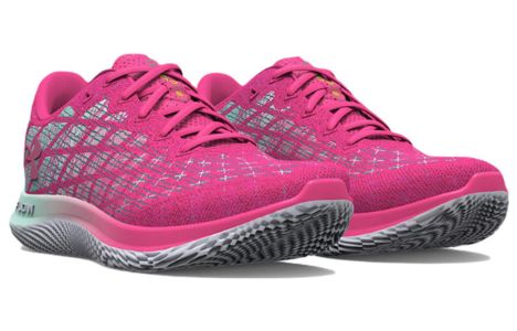 (WMNS) Under Armour Flow Velociti Wind 2 'Electro Pink Sea Mist' 3025177-600 sold by KicksCrew