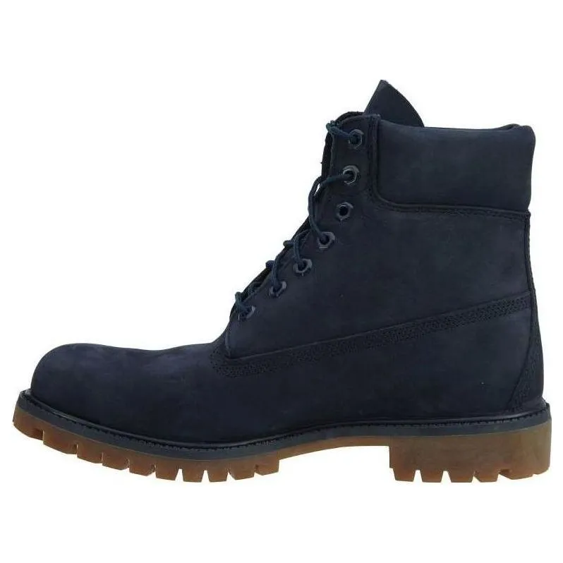 Timberland 6 Inch Premium Waterproof Boots 'Navy Nubuck' TB06718B sold by KicksCrew product image thumbnail 2