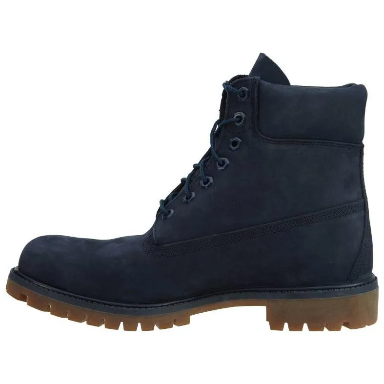 Timberland 6 Inch Premium Waterproof Boots 'Navy Nubuck' TB06718B sold by KicksCrew