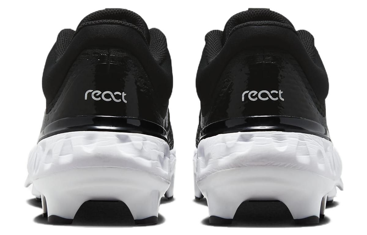 Nike Alpha Huarache Elite 4 Low MCS 'Black White' FD6221-001 sold by KicksCrew product image thumbnail 4