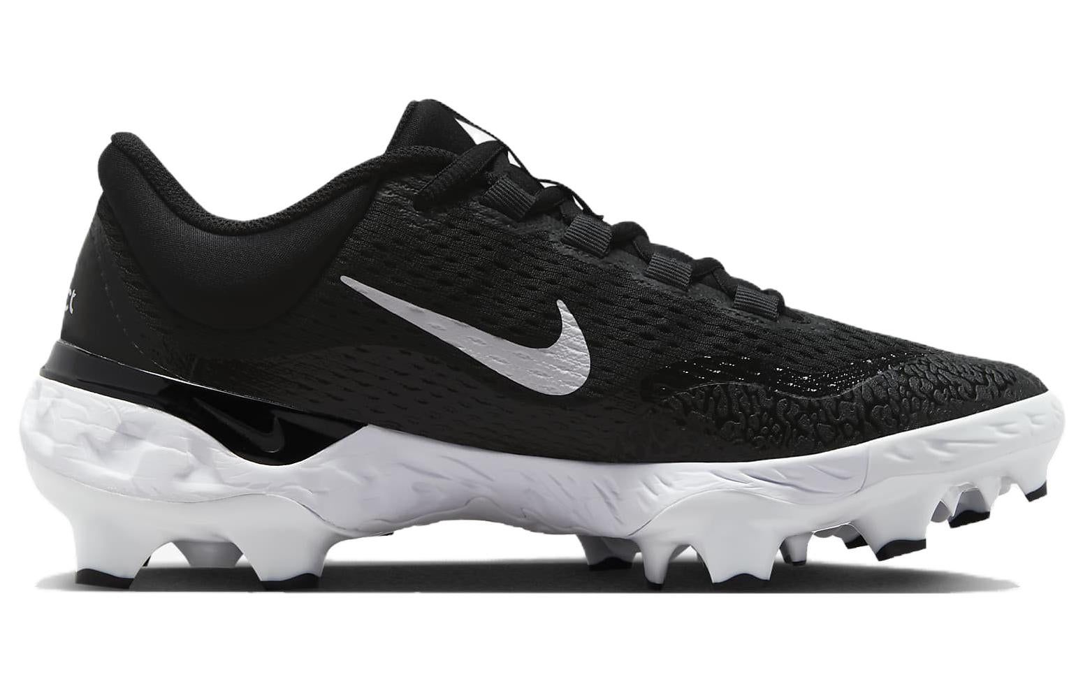 Nike Alpha Huarache Elite 4 Low MCS 'Black White' FD6221-001 sold by KicksCrew product image thumbnail 2