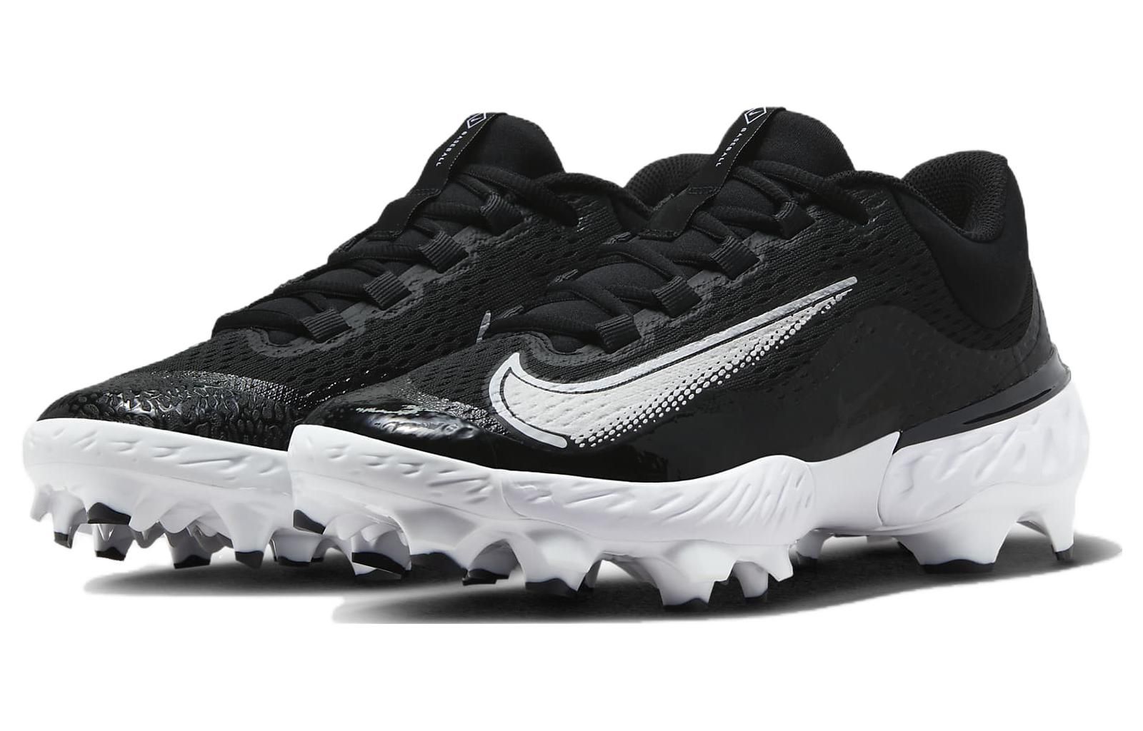 Nike Alpha Huarache Elite 4 Low MCS 'Black White' FD6221-001 sold by KicksCrew product image thumbnail 3