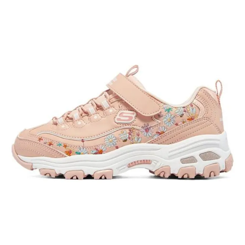 (GS) Skechers D'lites 'Pink' 302525L-LTPK sold by KicksCrew