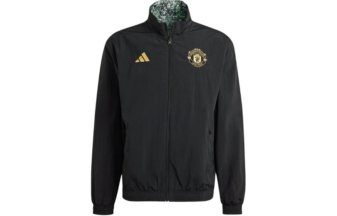 adidas Manchester United Stone Roses Anthem Jacket 'Black' IP9186 sold by KicksCrew product image thumbnail 2