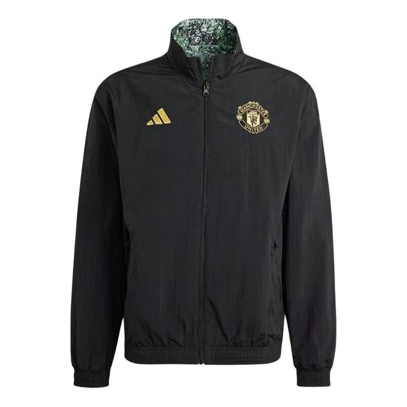 adidas Manchester United Stone Roses Anthem Jacket 'Black' IP9186 sold by KicksCrew