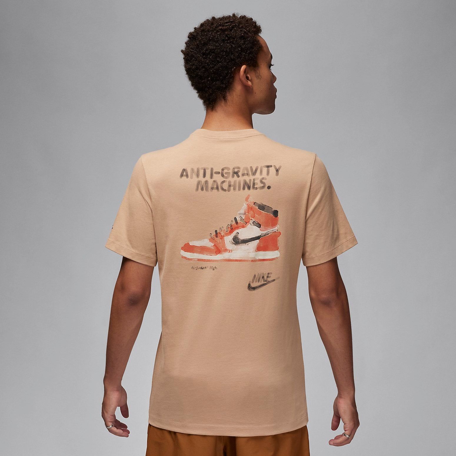 Air Jordan Brand Graphic T-Shirt 'Hemp' FD7029-200 sold by KicksCrew product image thumbnail 4