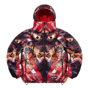 Supreme Reversible Featherweight Down Puffer Jacket 'Multi-Color' SUP-FW22-160 sold by KicksCrew