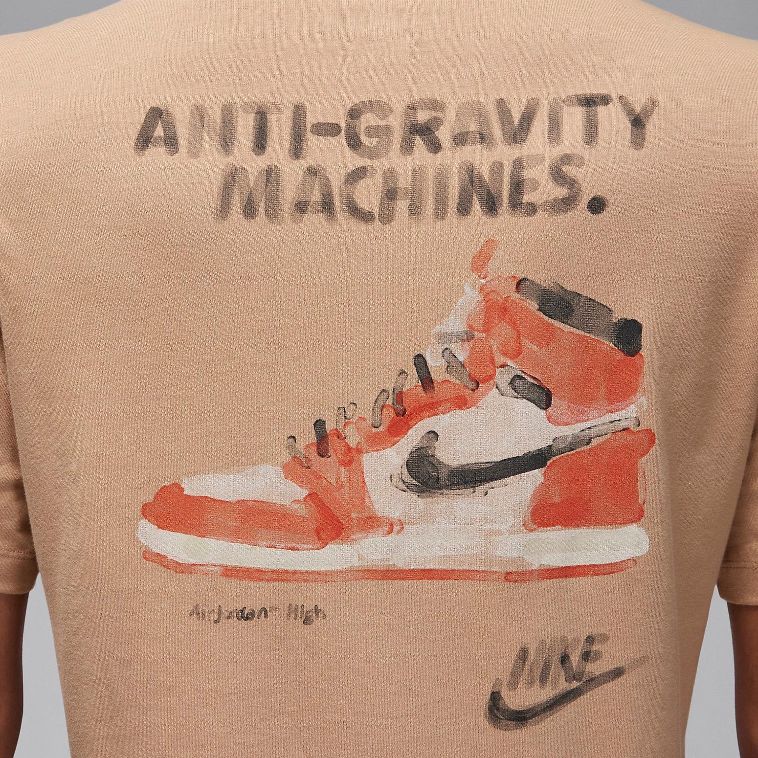 Air Jordan Brand Graphic T-Shirt 'Hemp' FD7029-200 sold by KicksCrew product image thumbnail 3