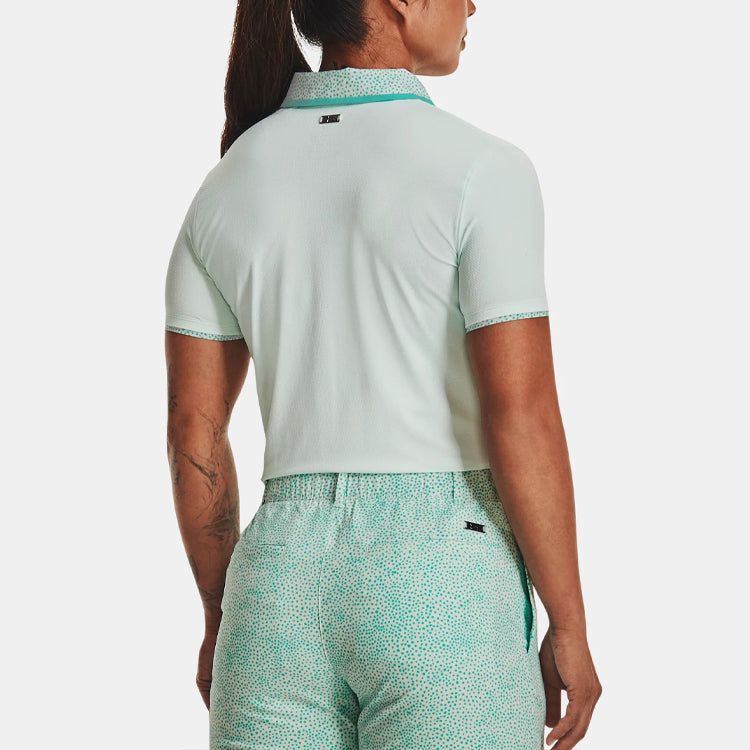 (WMNS) Under Armour Iso-Chill Polo Shirt 'Light Green' 1370132-936 sold by KicksCrew product image thumbnail 4