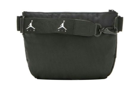 Air Jordan shoulder bag 'Black' CU3017-010 sold by KicksCrew