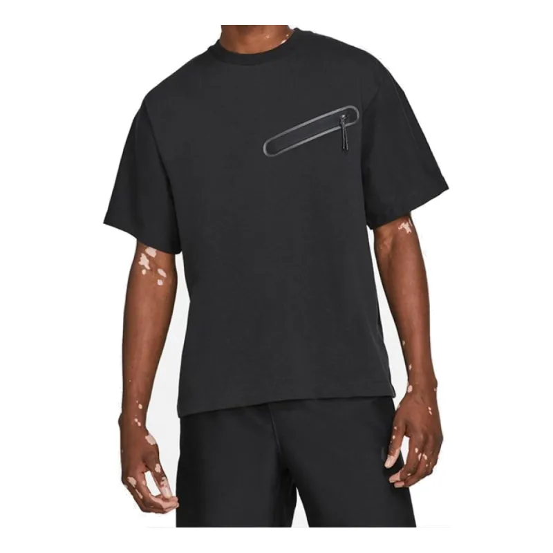 Nike Sportswear Knit T-Shirt 'Black' DA0798-010 sold by KicksCrew
