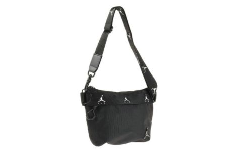 Air Jordan shoulder bag 'Black' CU3017-010 sold by KicksCrew