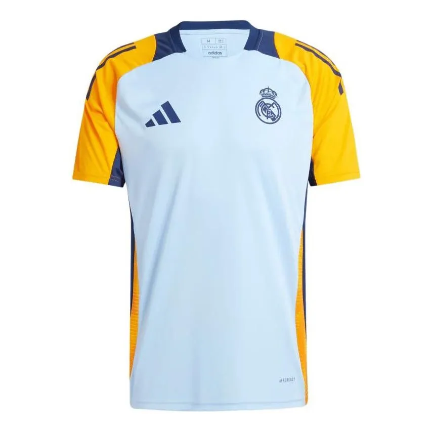 adidas Real Madrid Tiro 24 Competition Training Soccer Jersey 'Glow Blue' IT5125 sold by KicksCrew