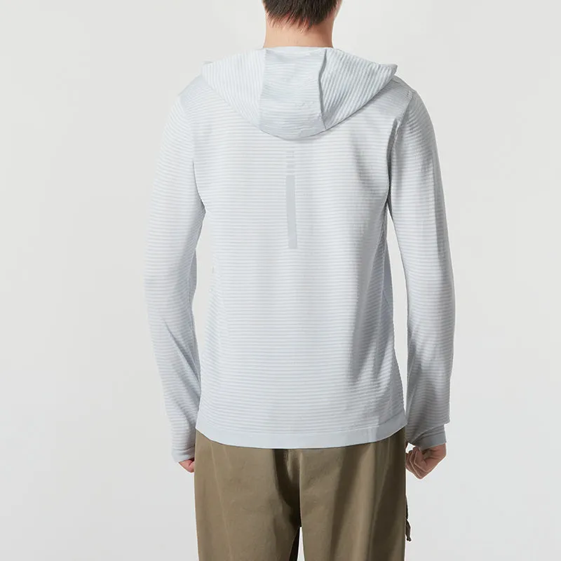Under Armour IntelliKnit Wind Hoodie 'White' 1375075-014 sold by KicksCrew product image thumbnail 3