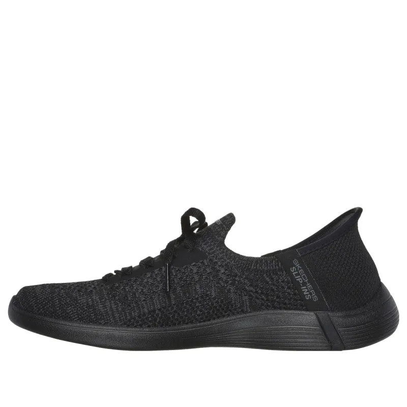 (WMNS) Skechers Slip ins On The Go 'Core Black' 137251-BKGY sold by KicksCrew