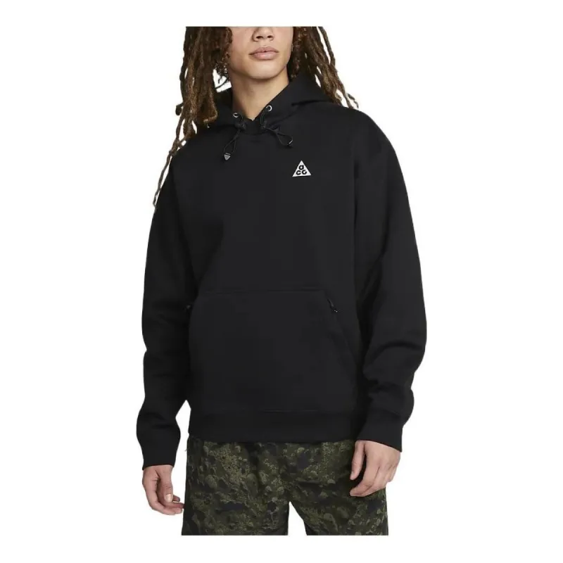 Nike ACG Therma-Fit Fleece Pullover Hoodie 'Black' DZ3393-010 sold by KicksCrew
